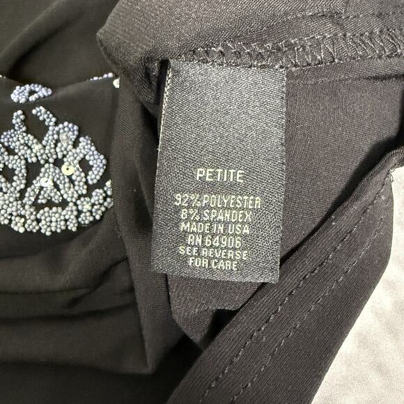 VTG Y2K Dressbarn Embellished Tank Top Sz M P Fairy‎ Whimsigoth Going Out USA - Picture 7 of 10